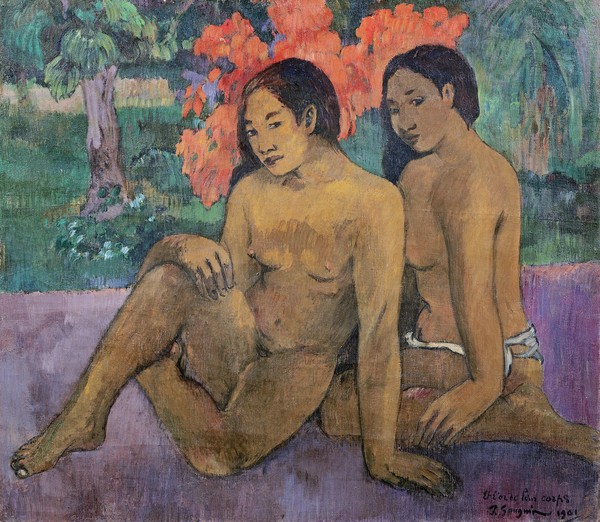 Paul Gauguin, And the Gold of their Bodies, 1901 (oil on canvas)