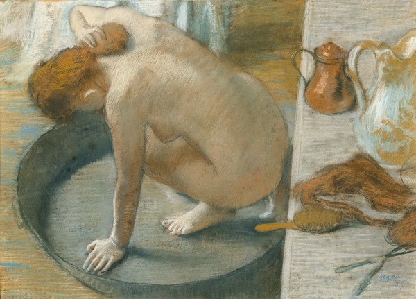 Edgar Degas, The Tub, 1886 (pastel on card)