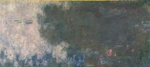 Claude Monet, Waterlilies - The Clouds (right section), 1914-18 (oil on canvas) (see also 64184 & 64185)