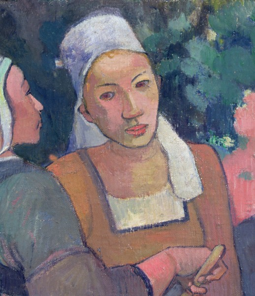 Paul Gauguin, Breton Peasants, 1894 (oil on canvas) (detail of 83800)