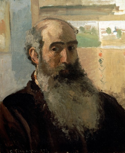 Camille Pissarro, Self Portrait, 1873 (oil on canvas)