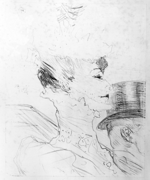 Henri de Toulouse-Lautrec, Louise Balthy, 1898 (litho)