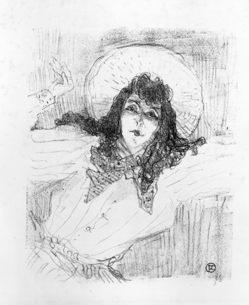 Henri de Toulouse-Lautrec, May Belfort, 1898 (litho)