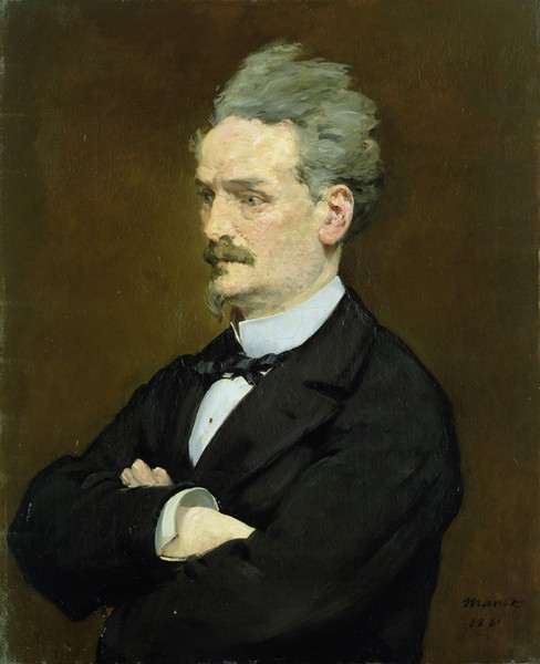 Edouard Manet, The Journalist Henri Rochefort (1830-1913), 1881 (oil on canvas)