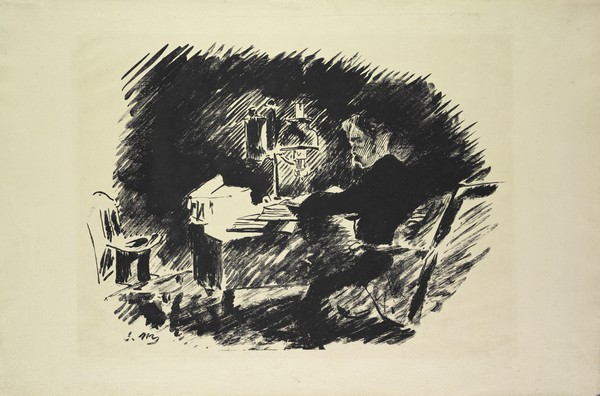 Edouard Manet, Le Corbeau (The Raven), 1875 (litho)