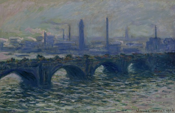 Claude Monet, Waterloo Bridge, 1902 (oil on canvas)