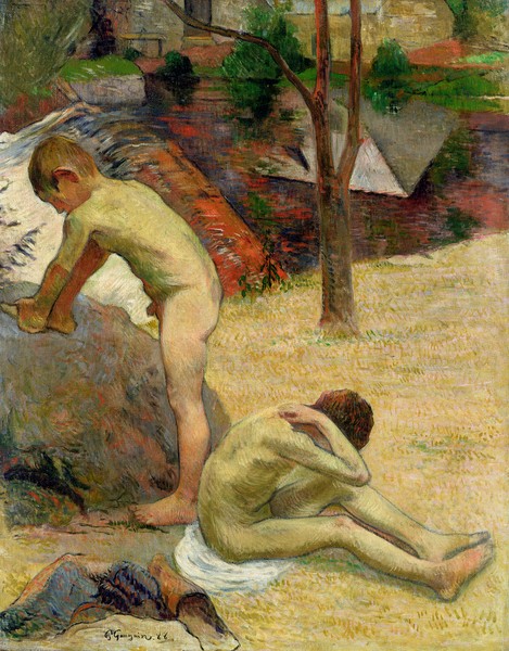 Paul Gauguin, Breton Boys Bathing, 1888 (oil on canvas) (see also 244974)