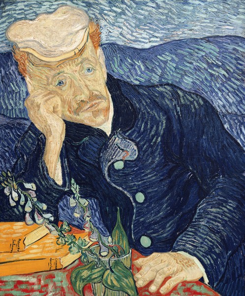 Vincent van Gogh, Portrait of Dr Paul Gachet, 1890 (oil on canvas)