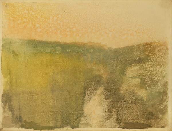 Edgar Degas, Green Landscape, c.1890 (monotype on paper)