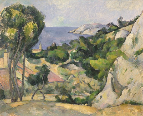 Paul Cézanne, L'Estaque, 1879-83 (oil on canvas)