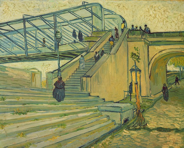 Vincent van Gogh, Bridge of Trinquetaille, 1888 (oil on canvas)