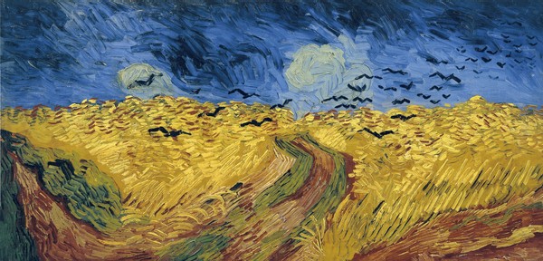 Vincent van Gogh, Wheatfield with Crows, 1890 (oil on canvas)