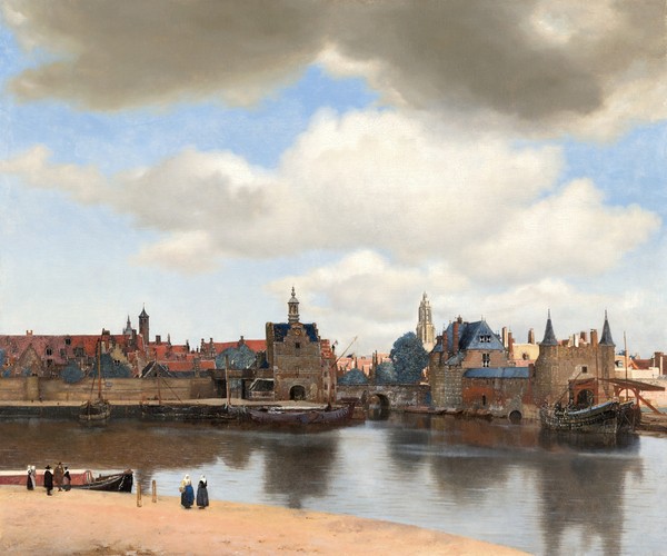 Jan Vermeer, View of Delft, c.1660-61 (oil on canvas)