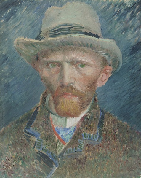 Vincent van Gogh, Self-portrait, 1887 (oil on canvas)