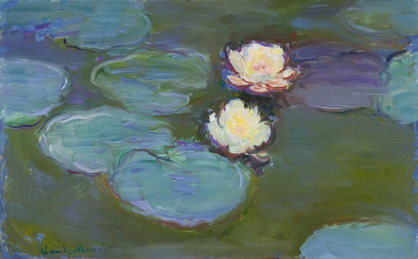 Claude Monet, Nympheas, 1897-8 (oil on canvas)