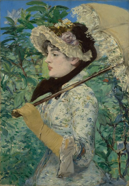 Edouard Manet, Le Printemps (Jeanne Demarsy), 1881 (oil on canvas)