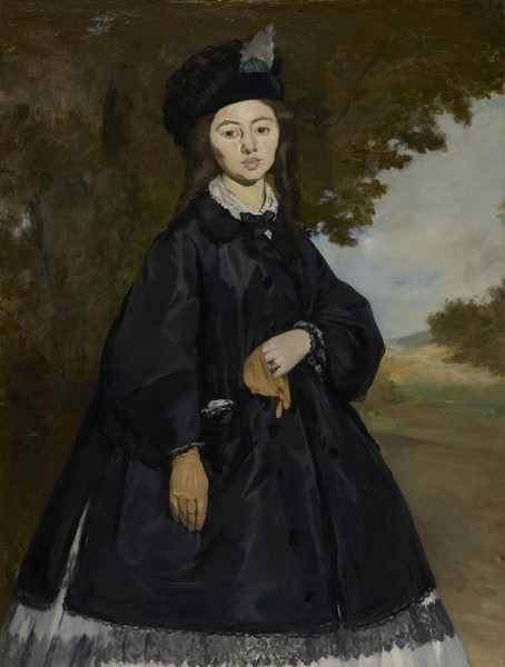 Edouard Manet, Portrait of Madame Brunet, c.1861-3 (oil on canvas)