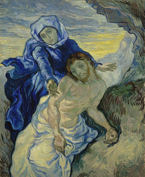 Vincent van Gogh, Pieta, 1890 (oil on canvas)