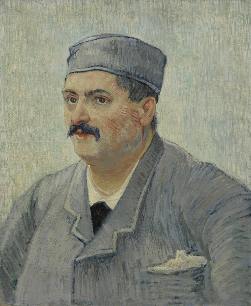 Vincent van Gogh, Portrait of Etienne-Lucien Martin, 1887 (oil on canvas)