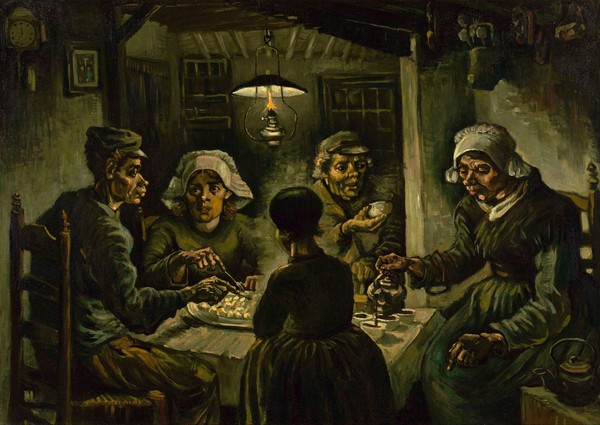 Vincent van Gogh, The Potato Eaters, 1885 (oil on canvas)