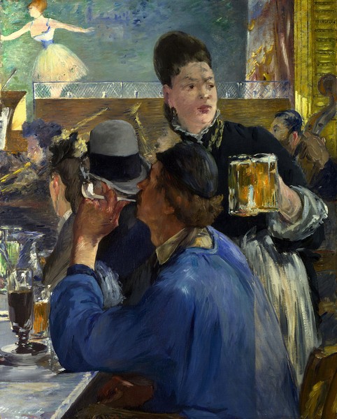Edouard Manet, Corner of a Cafe-Concert, 1878-80 (oil on canvas)