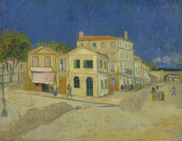 Vincent van Gogh, The Yellow House, 1888 (oil on canvas)