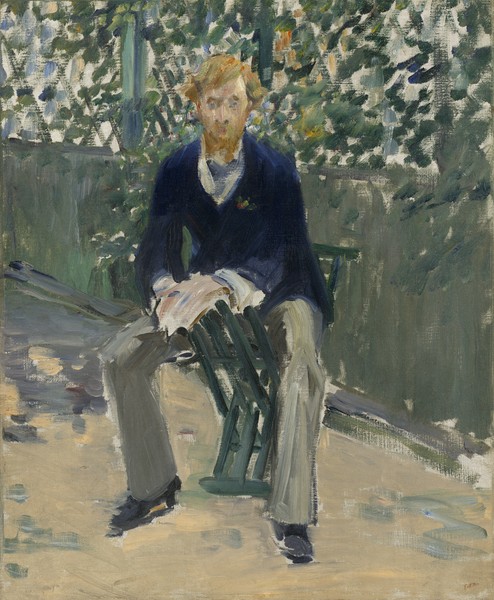 Edouard Manet, George Moore in the Artist's Garden, c.1879 (oil on canvas)