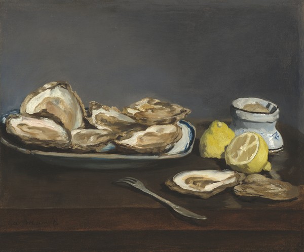 Edouard Manet, Oysters, 1862 (oil on canvas)