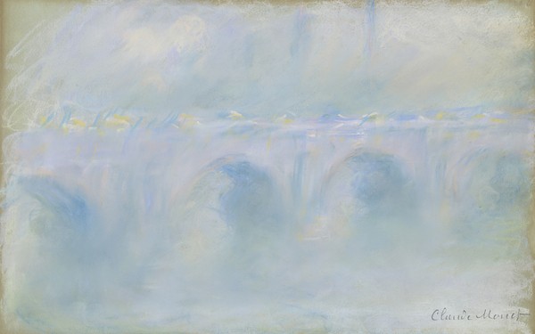 Claude Monet, Waterloo Bridge, 1901 (pastel)