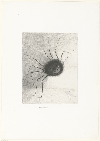 Odilon Redon, The Spider, 1887 (print)