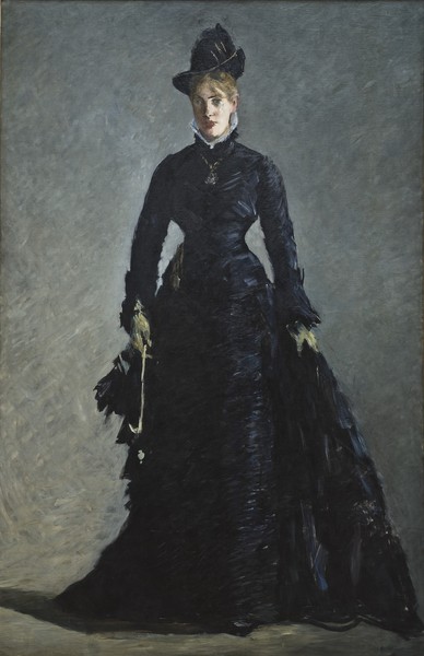 Edouard Manet, A Parisian Lady (oil on canvas)