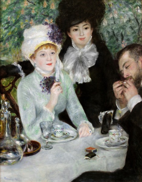 Pierre-Auguste Renoir, The End of Luncheon, 1879 (oil on canvas)