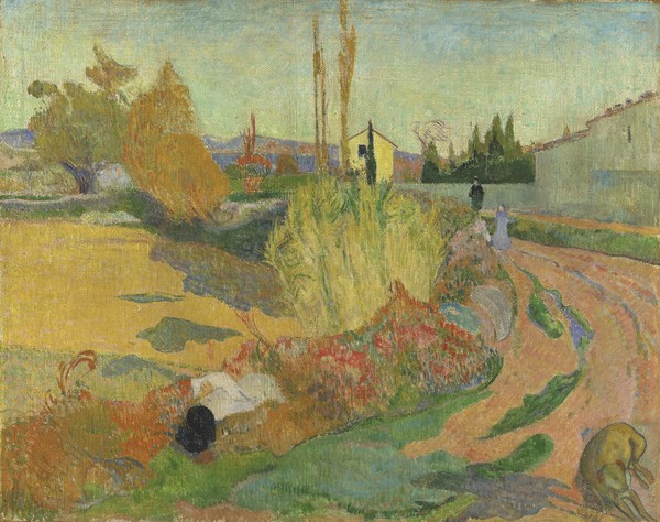 Paul Gauguin, Landscape at Arles, 1888 (oil on canvas)