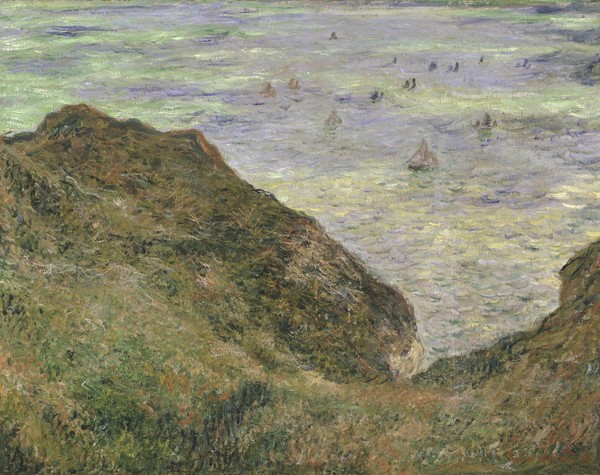 Claude Monet, View over the Sea, 1882 (oil on canvas)