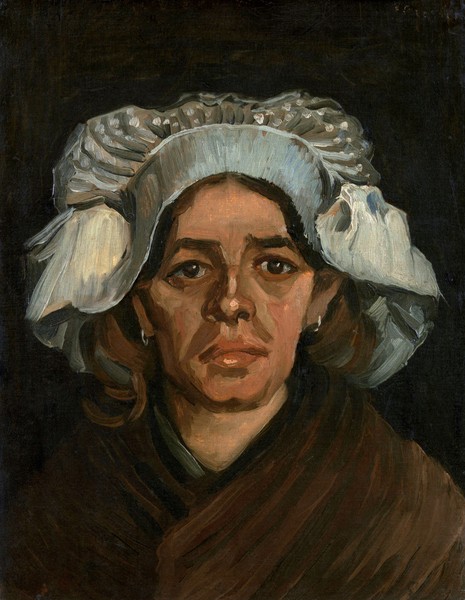 Vincent van Gogh, Head of a Woman, 1885 (oil on canvas)