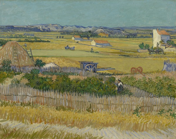 Vincent van Gogh, The Harvest, 1888 (oil on canvas)