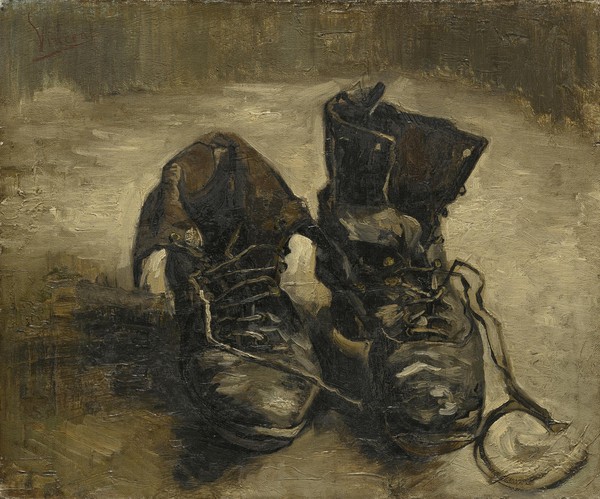 Vincent van Gogh, Shoes, 1886 (oil on canvas)