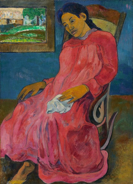 Paul Gauguin, Faaturuma (Melancholic), 1891 (oil on canvas)