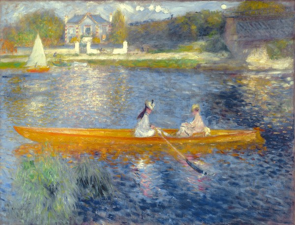 Pierre-Auguste Renoir, The Skiff (La Yole), 1875 (oil on canvas)