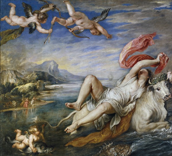 Peter Paul Rubens, Rape of Europe, 1628-9 (oil on canvas)