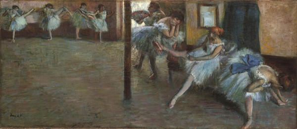 Edgar Degas, The Ballet Rehearsal, c.1891 (oil on canvas)