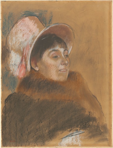Edgar Degas, Madame Dietz-Monnin, 1879 (pastel on paper)