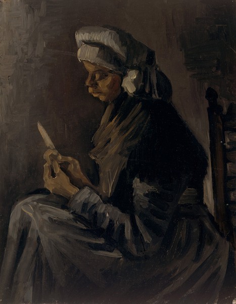 Vincent van Gogh, The Potato Peeler, 1885 (oil on canvas)