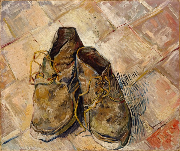 Vincent van Gogh, Shoes, 1888 (oil on canvas)