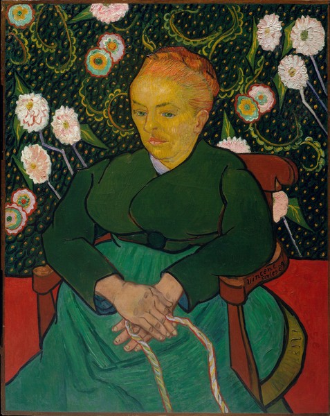 Vincent van Gogh, La Berceuse, 1889 (oil on canvas)