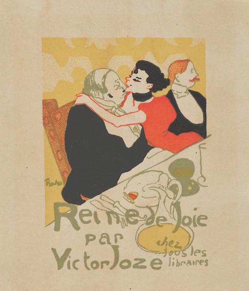 Henri de Toulouse-Lautrec, Reine de Joie, 1892 (lithograph)