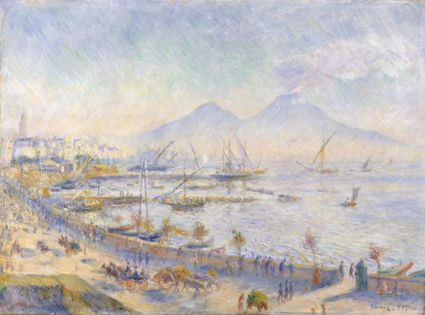 Pierre-Auguste Renoir, The Bay of Naples, 1881 (oil on canvas)