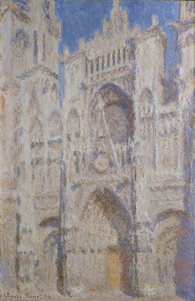Claude Monet, Rouen Cathedral: The Portal (Sunlight), 1894 (oil on canvas)