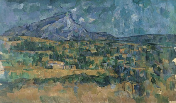 Paul Cézanne, Mont Sainte-Victoire, c.1902-06 (oil on canvas)