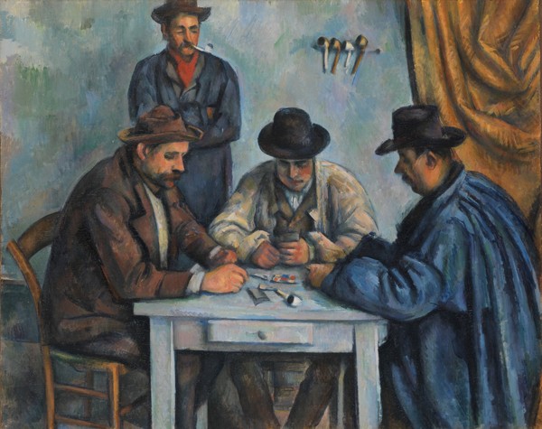 Paul Cézanne, The Card Players, 1890-92 (oil on canvas)